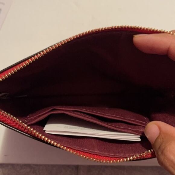 Coach Leather Wristlet New with Tags Holiday Gift - Picture 4 of 8